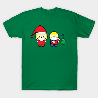 Merry Christmas from twins T-Shirt